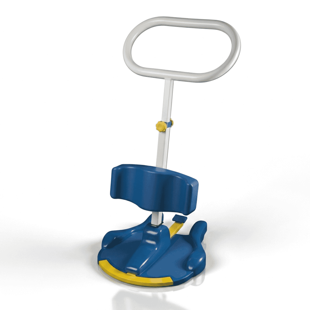 rota stand compact transfer turner bar retracted