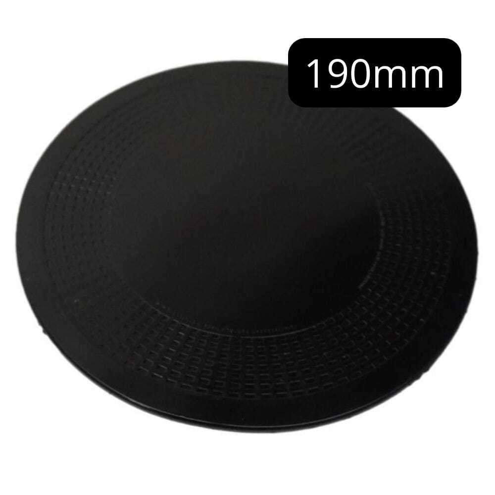 View Round Dycem Anchorpads Black 140 g 190 mm information