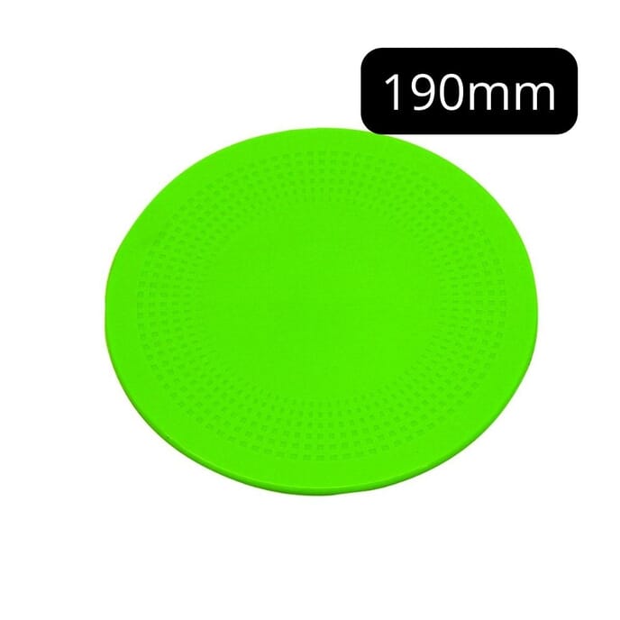 round dycem anchorpads lime 140 g 190 mm