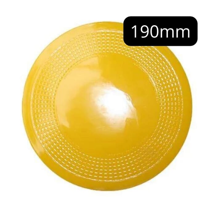 round dycem anchorpads yellow 140g diameter 190mm