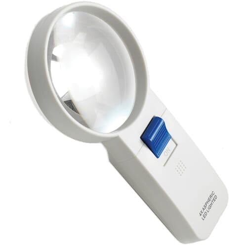 View Round LED Light Magnifying Glass 75mm Lens information