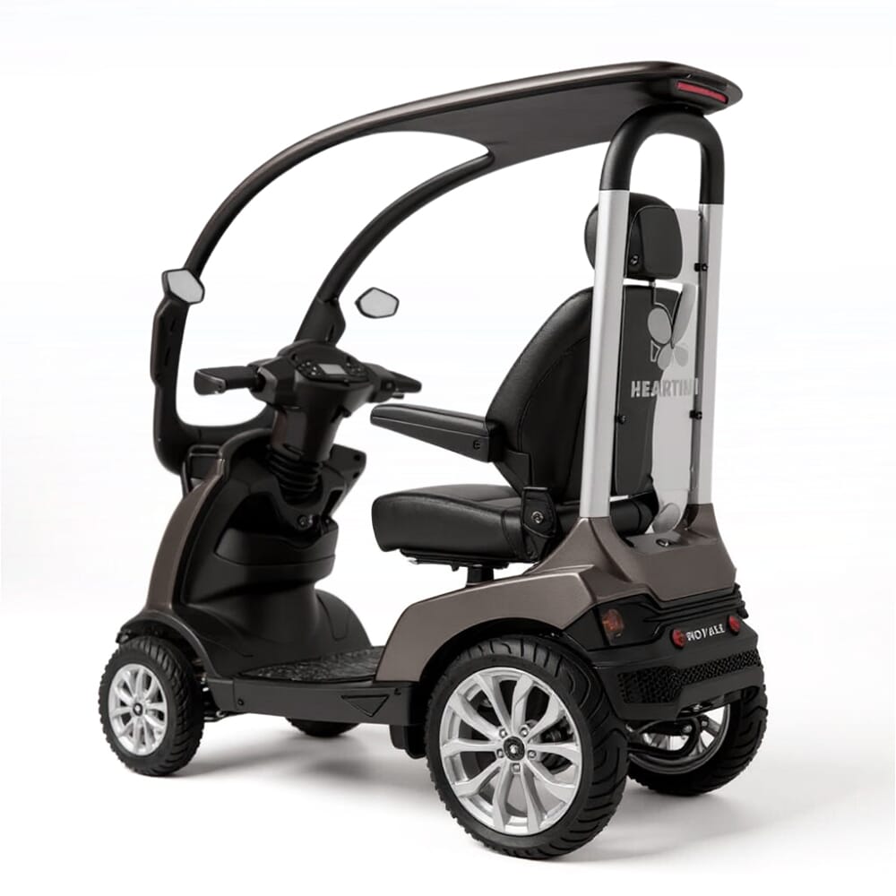 royale 4 sport scooter with canopy with 2 x 100ah batteries