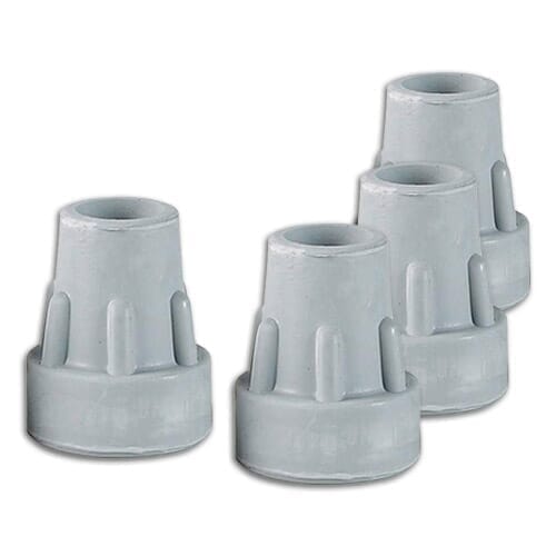Rubber Crutch Ferrules - 22mm - Pack of 4