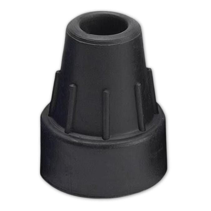 rubber ferrule black d type 22mm inch 1