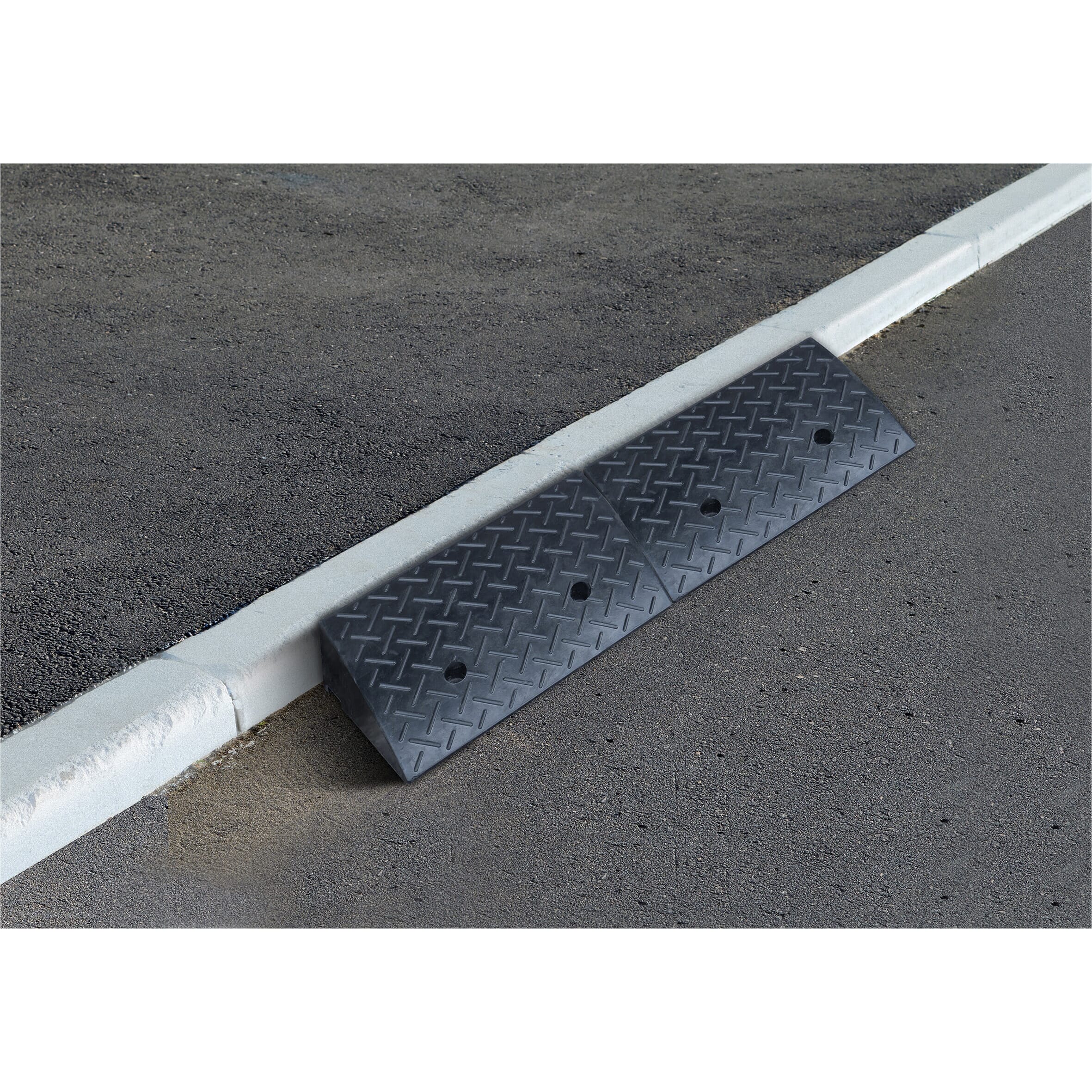 rubber kerb ramps 10cm set of 2 in use