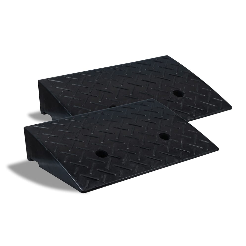rubber kerb ramps 10cm set of 2