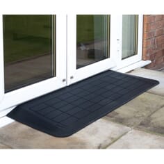 Rubber Threshold Ramps - 45mm high