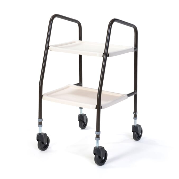 rutland adjustable kitchen trolley