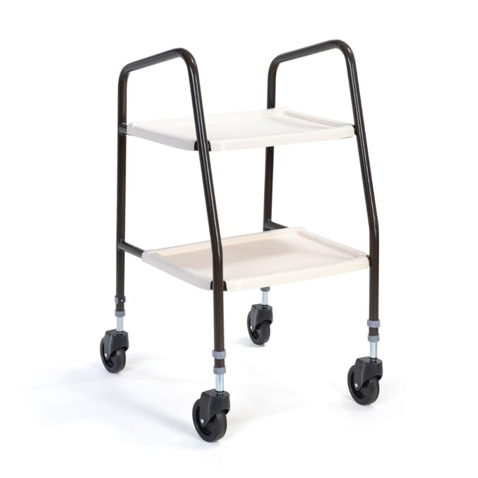 rutland adjustable trolley brown