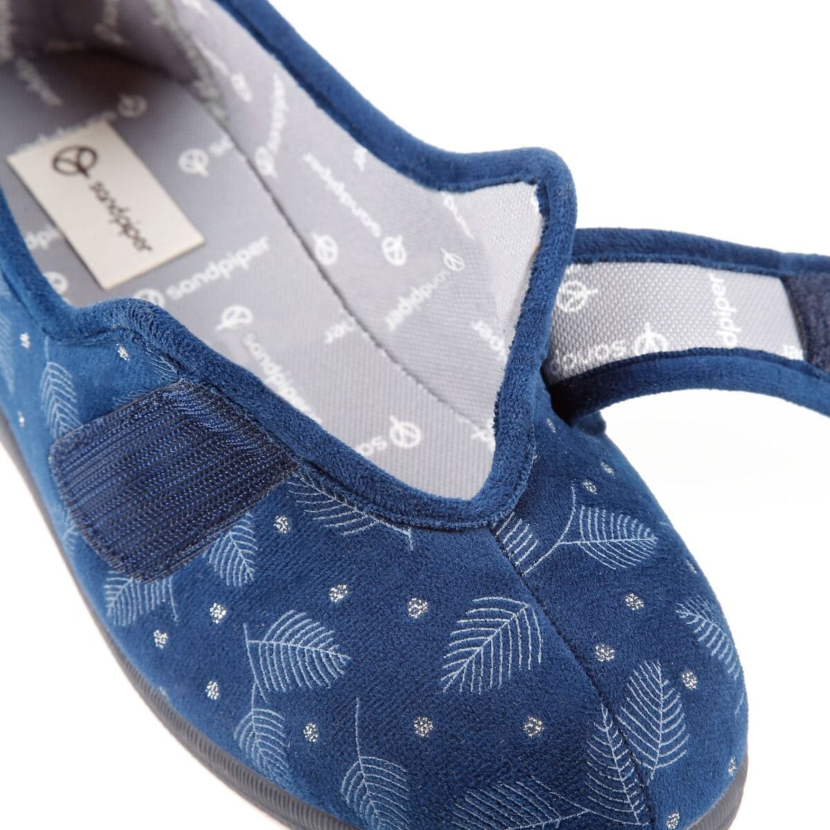 sadie ladies extra wide slipper open