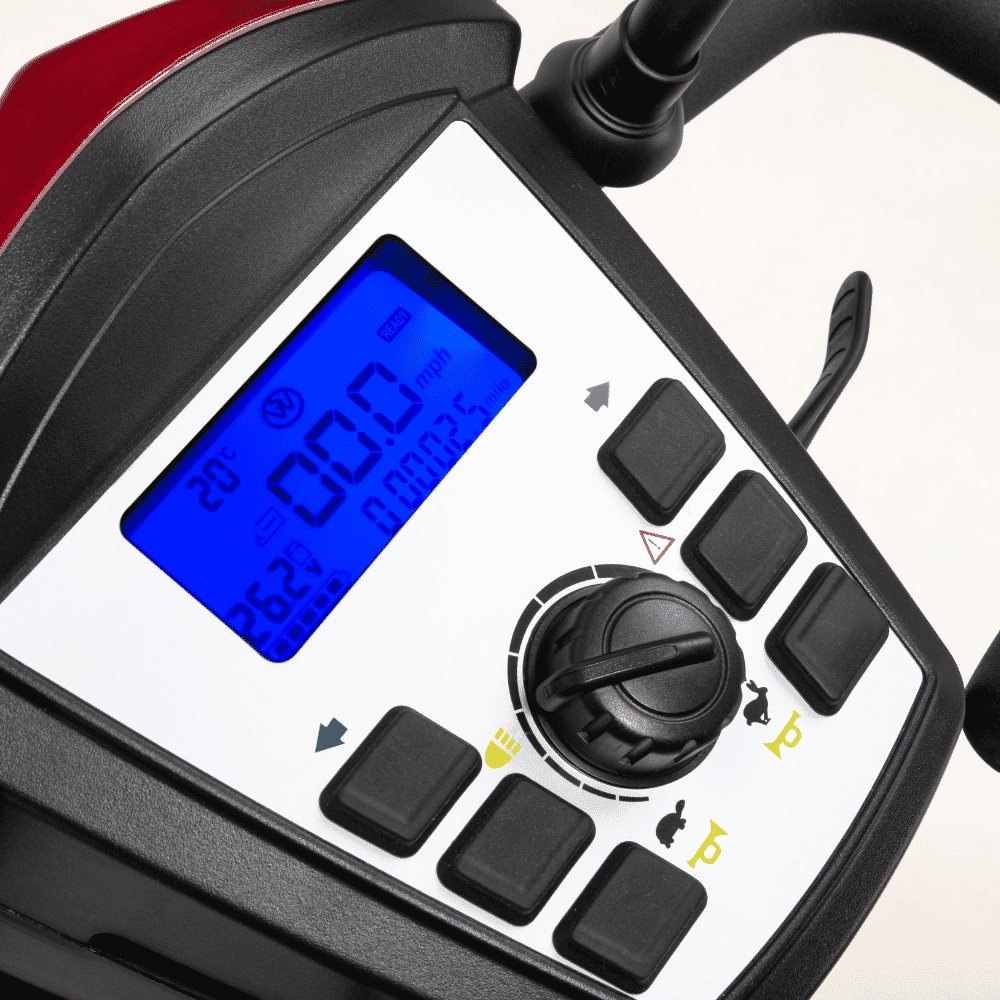 safari mobility scooter controls