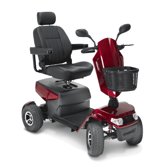 safari mobility scooter red