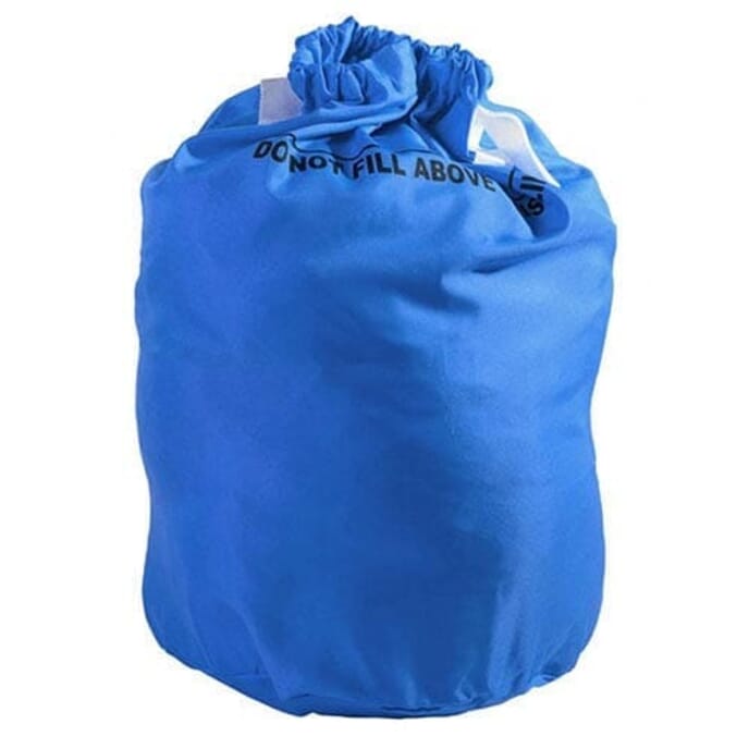 safeknot eco laundry bag blue