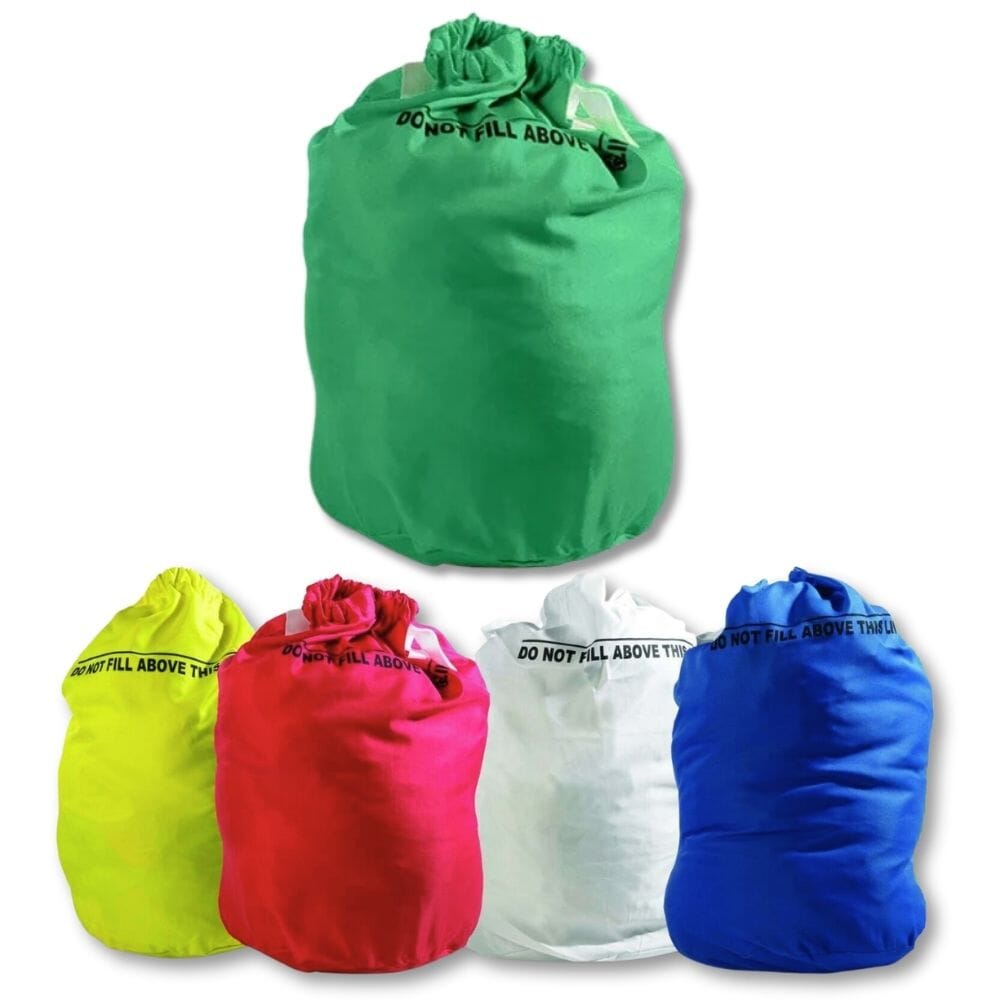 View Safeknot Eco Laundry Bag White Pack of 5 information