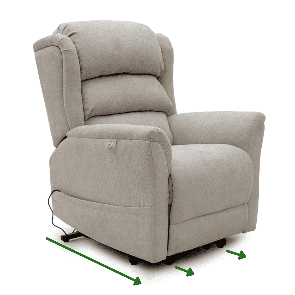 View Sanford Wall Hugger Dual Motor Riser Recliner Chair information