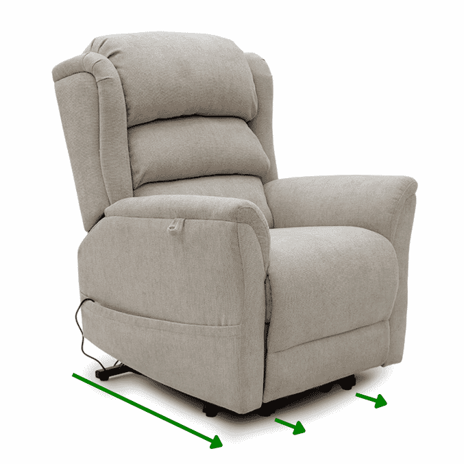 sanford wall hugger dual motor riser recliner chair