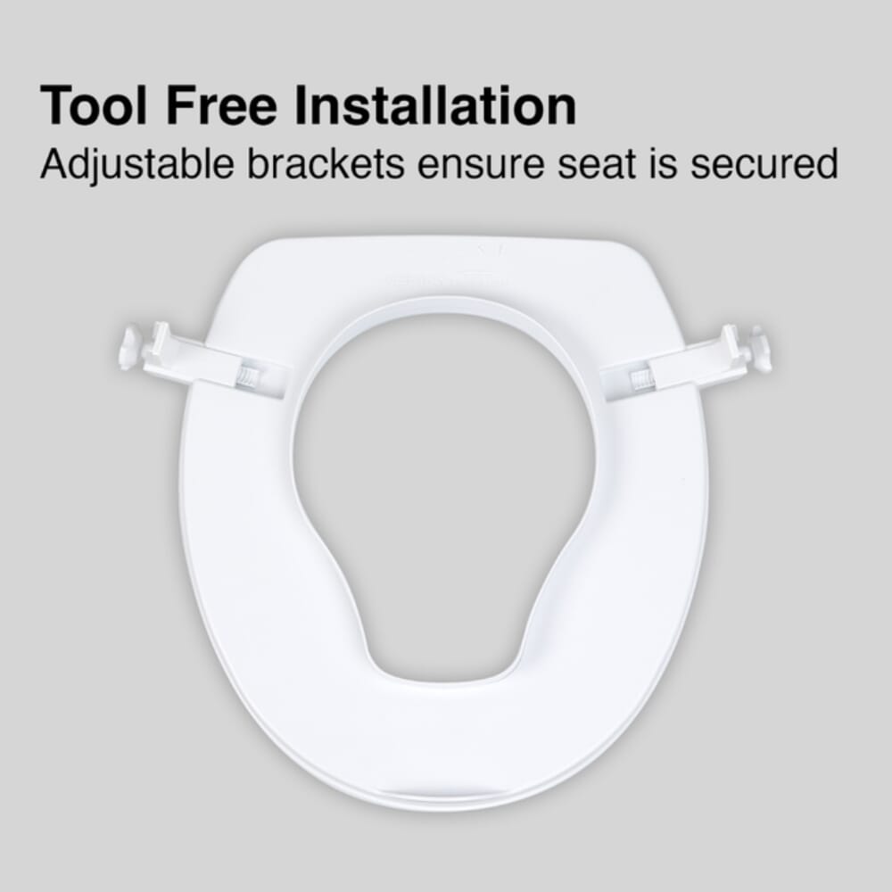 savanah raised toilet seat tool free