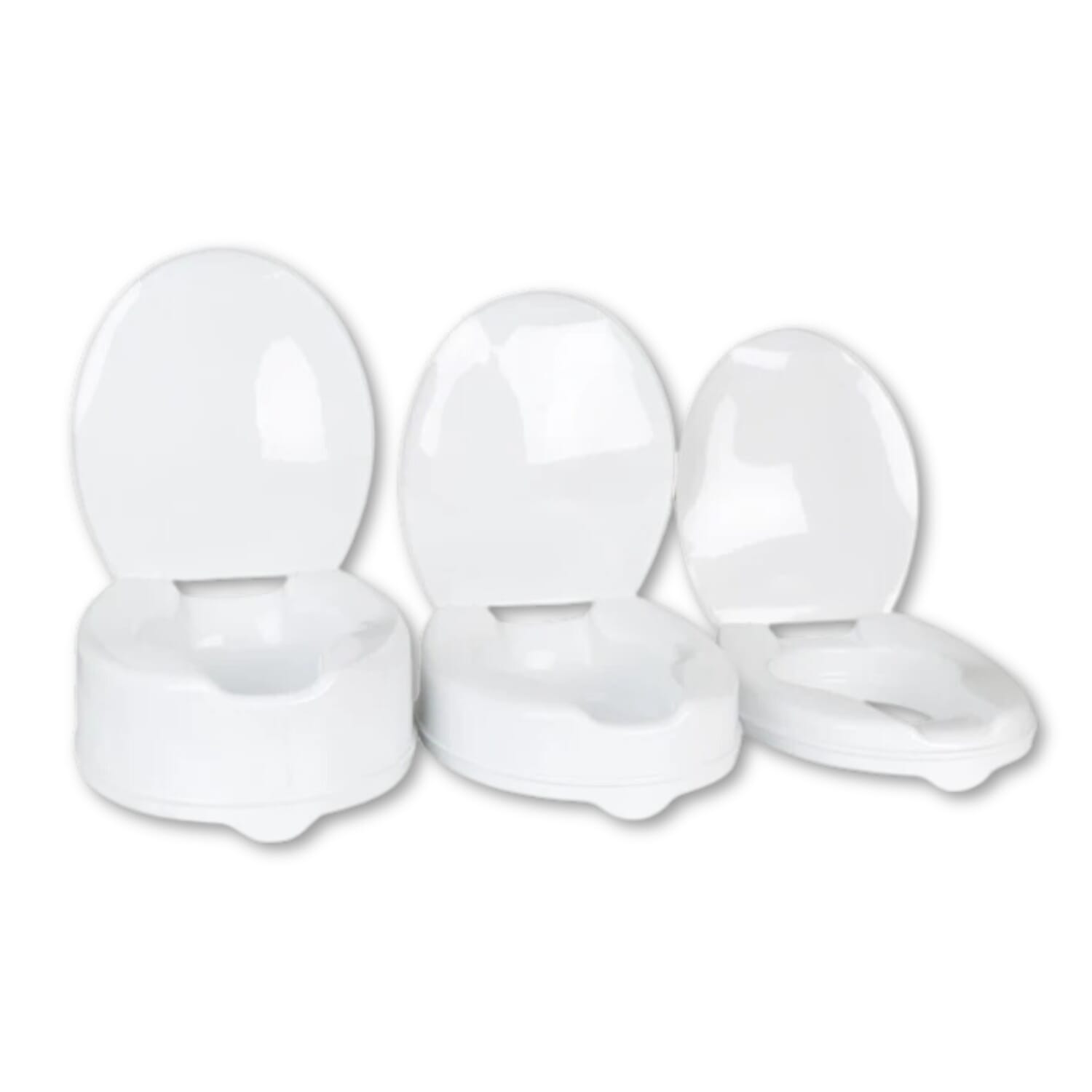 Savanah Raised Toilet Seat With Lid