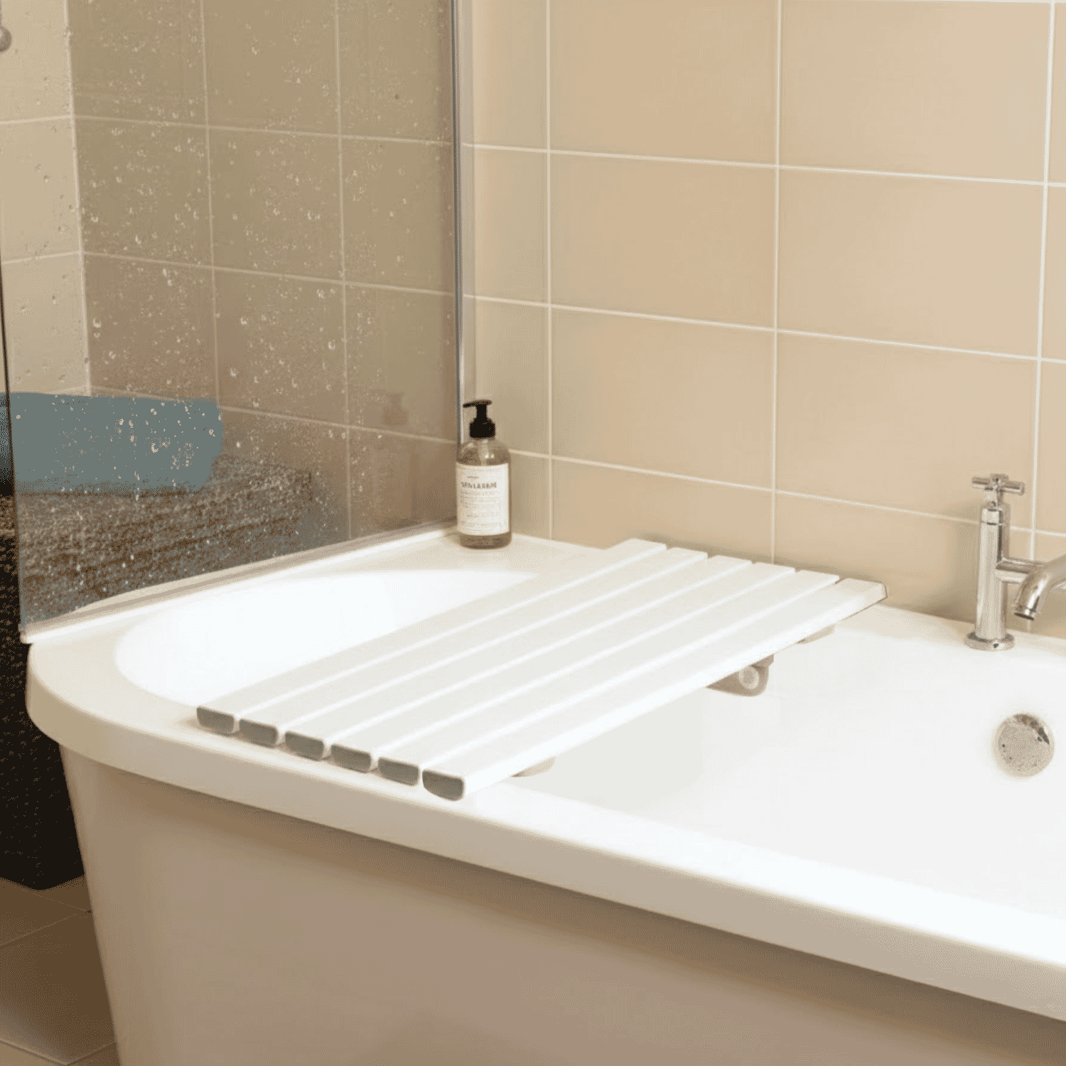Savanah Slatted Shower Board