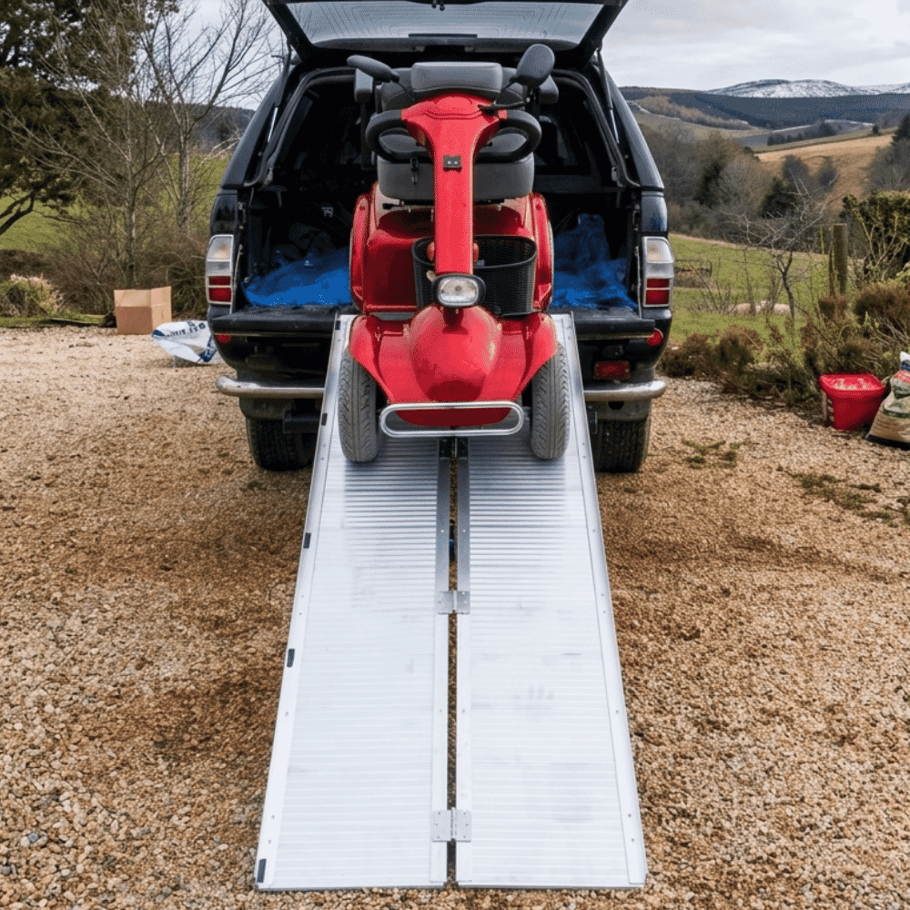 scooter suitcase ramp 7ft lifestyle