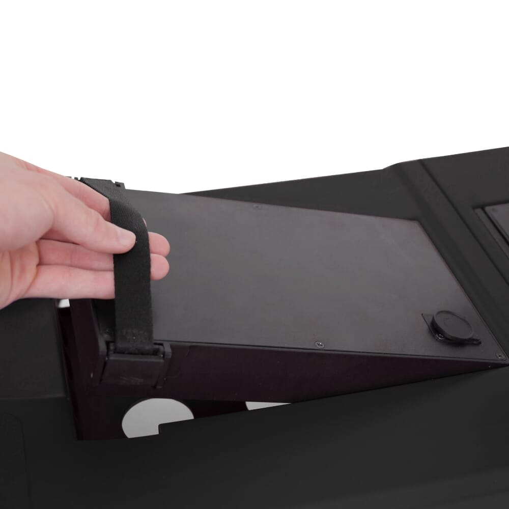 scooterpac atom fold mobility scooter black battery