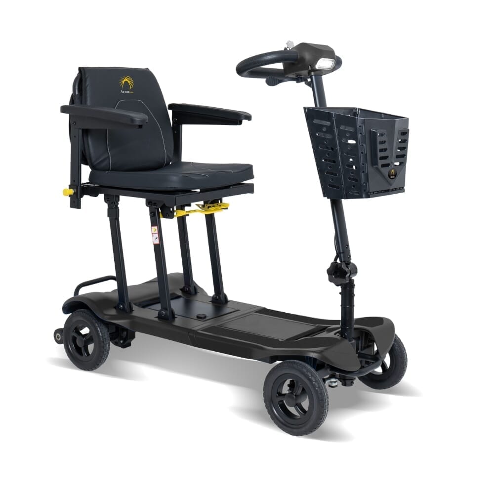 Scooterpac Atom Fold Mobility Scooter - Black
