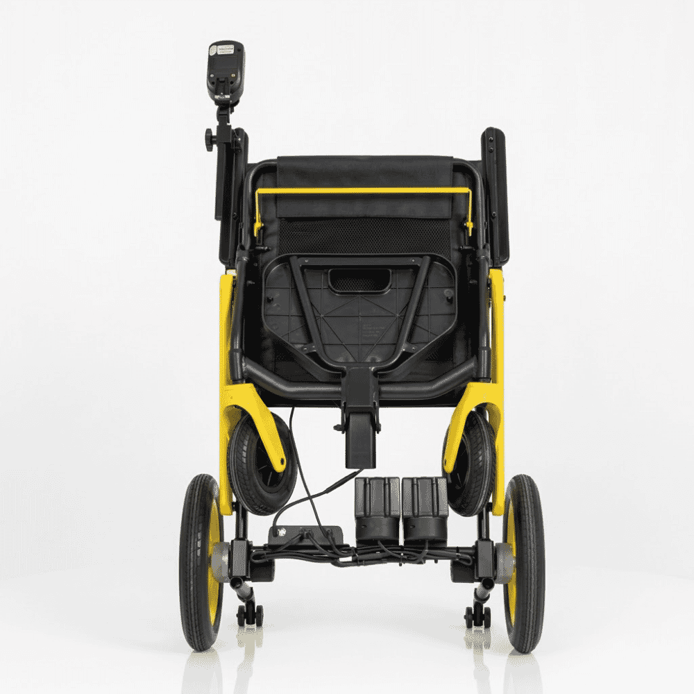 scooterpac atom power folding electric wheelchair folded