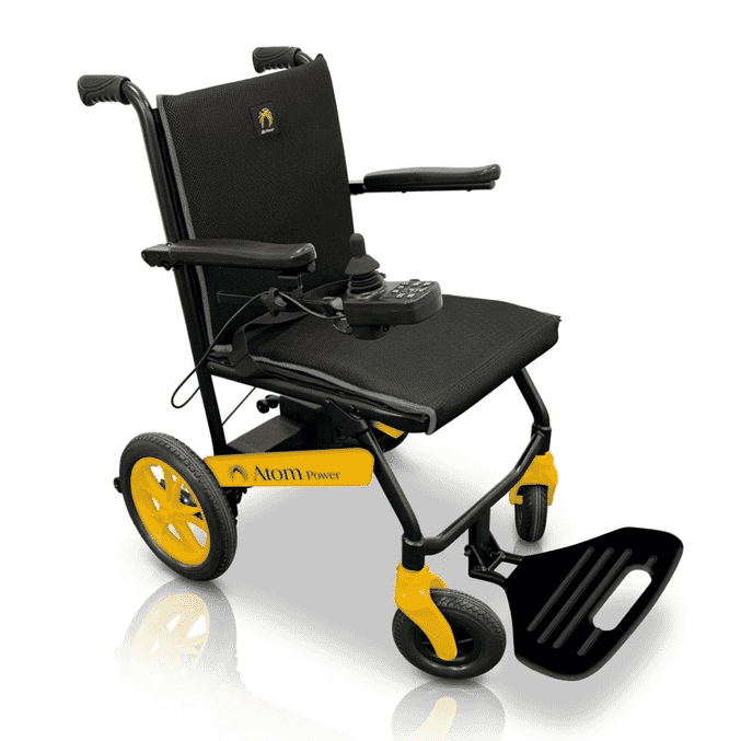 scooterpac atom power folding electric wheelchair