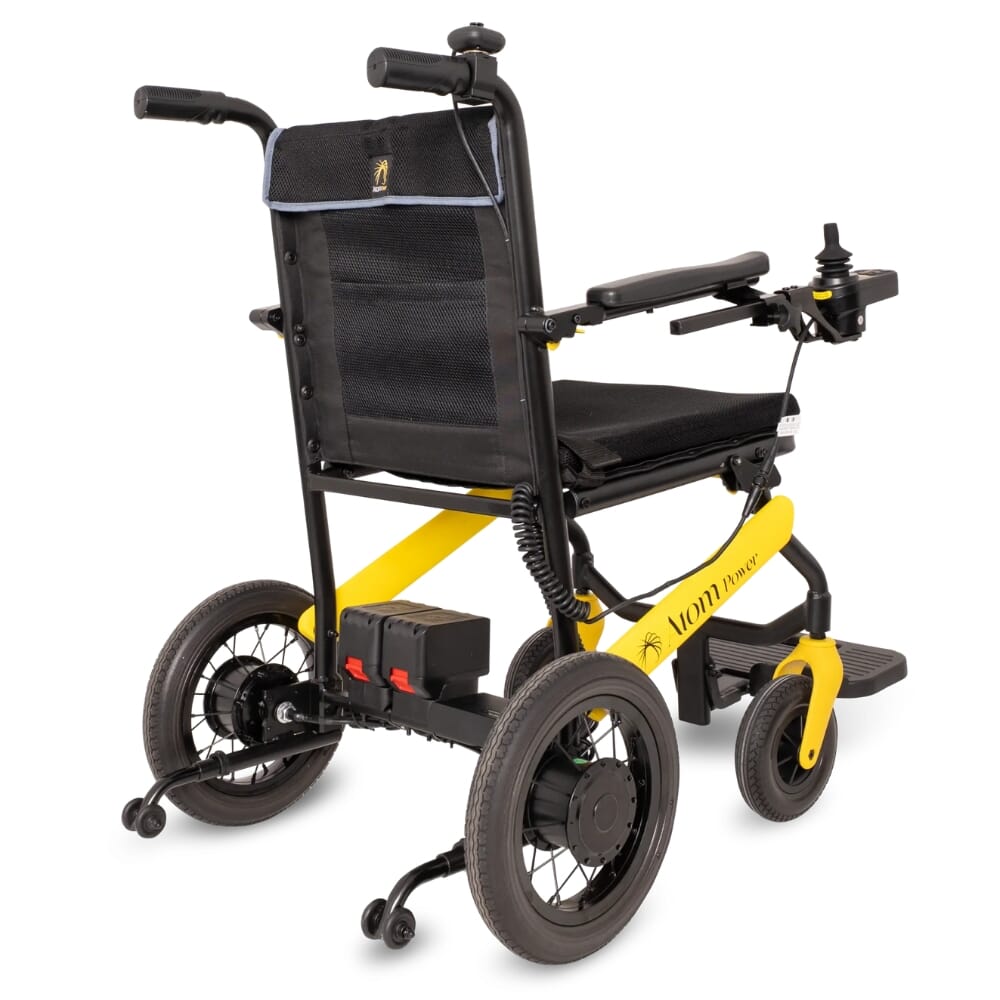 scooterpac atom power folding powerchair back