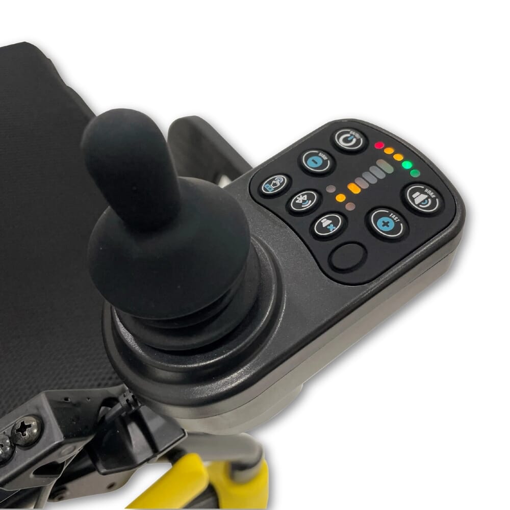 scooterpac atom power folding powerchair user controls