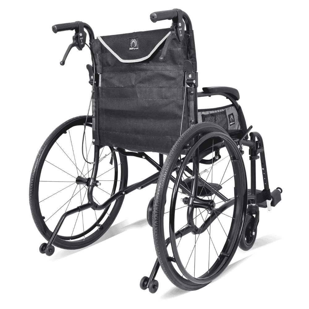 scooterpac atom self propelled wheelchair back