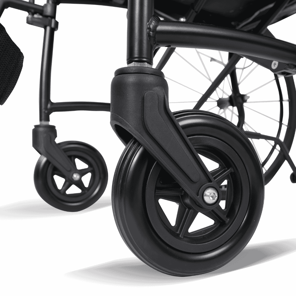 scooterpac atom self propelled wheelchair front wheel