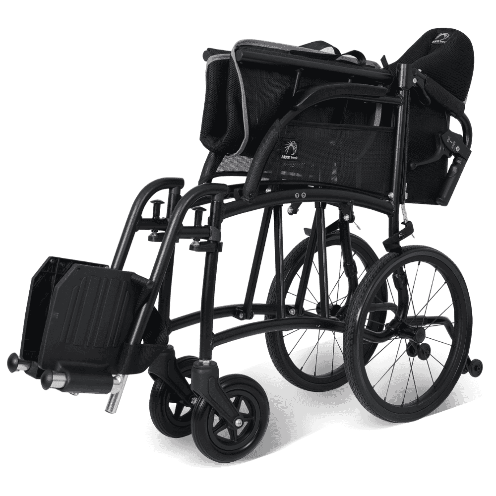scooterpac atom transit wheelchair folded