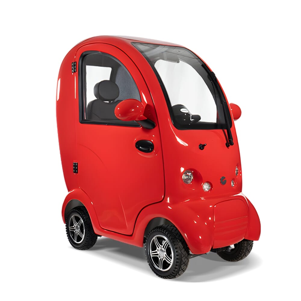 Scooterpac Cabin Car - Cherry Red