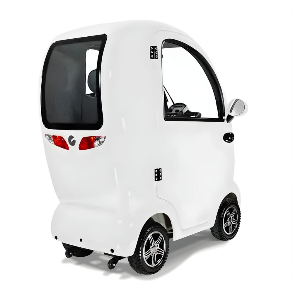 scooterpac cabin car glacier white back