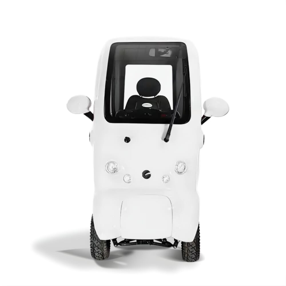 scooterpac cabin car glacier white front