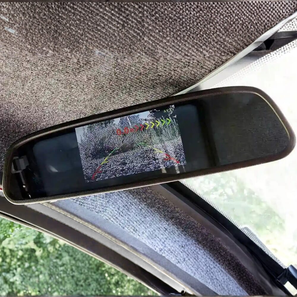 scooterpac cabin car glacier white reversing camera