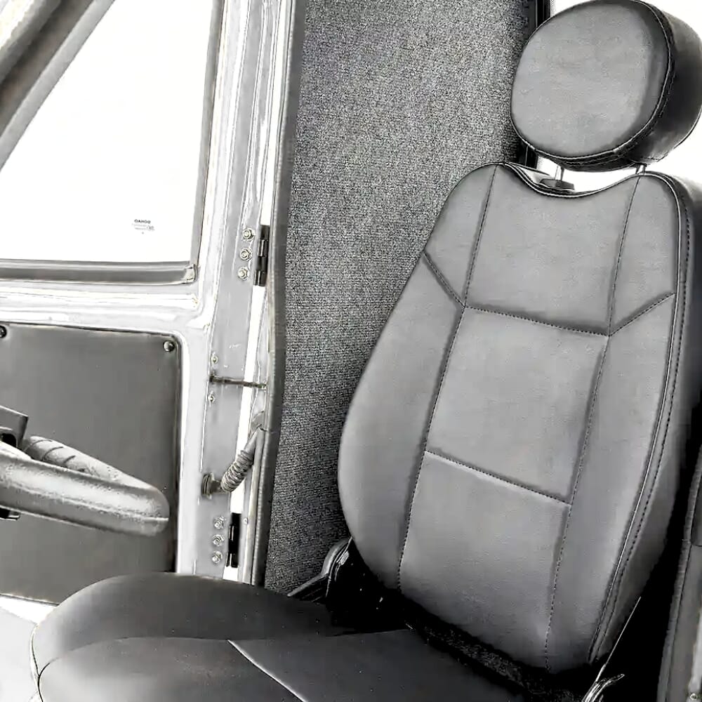 scooterpac cabin car glacier white seat