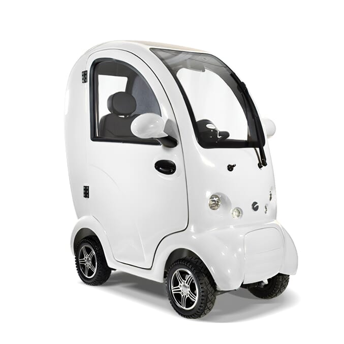 scooterpac cabin car glacier white