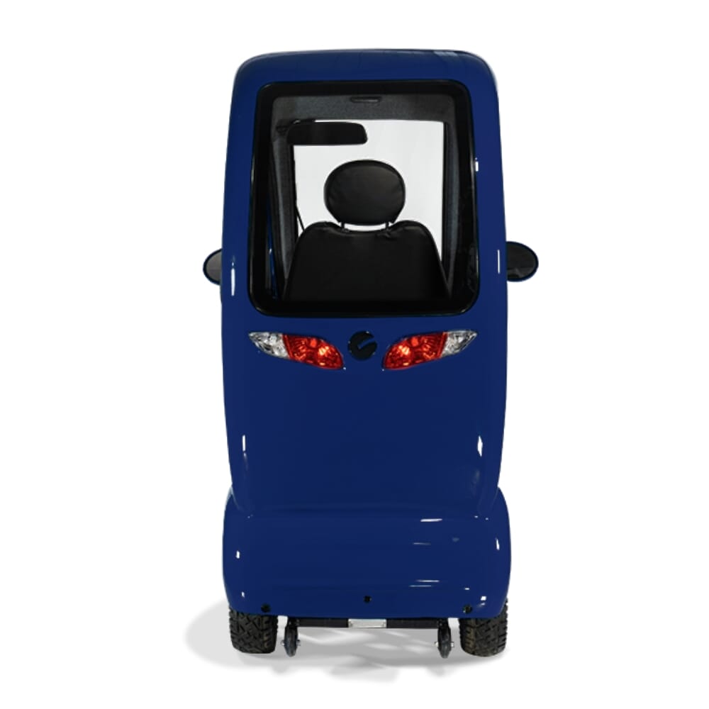 scooterpac cabin car night blue back
