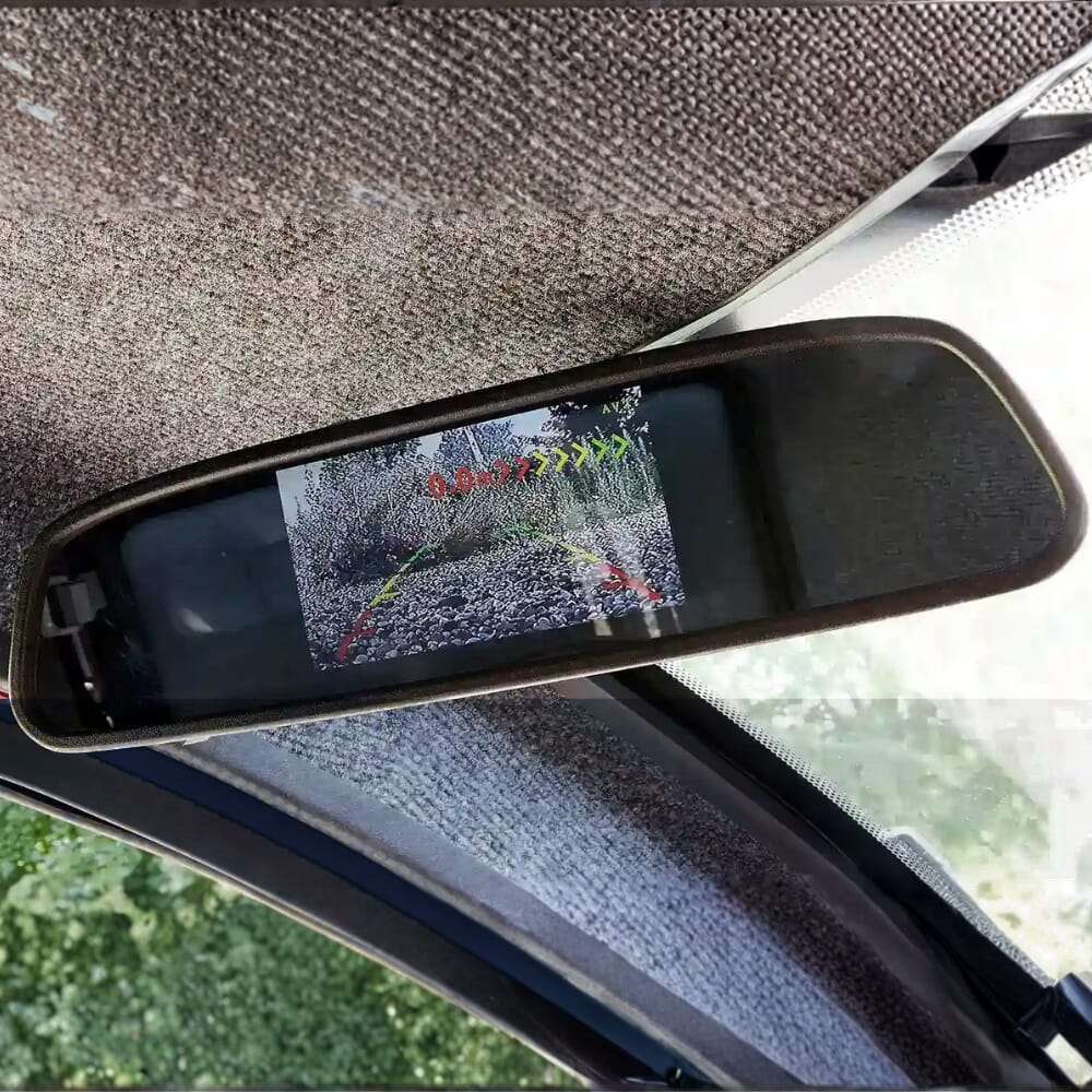 scooterpac cabin car night blue reverse camera