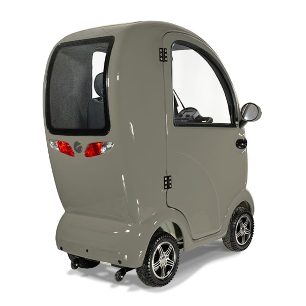 scooterpac cabin car stone grey back
