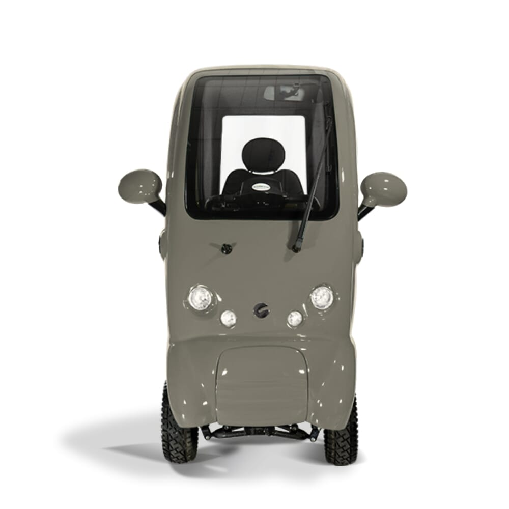 scooterpac cabin car stone grey front