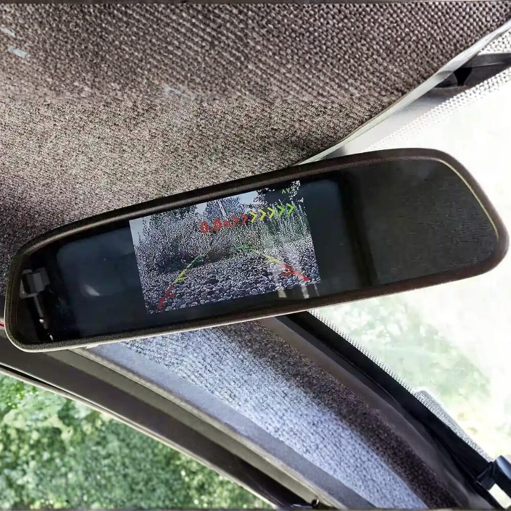 scooterpac cabin car stone grey reverse camera