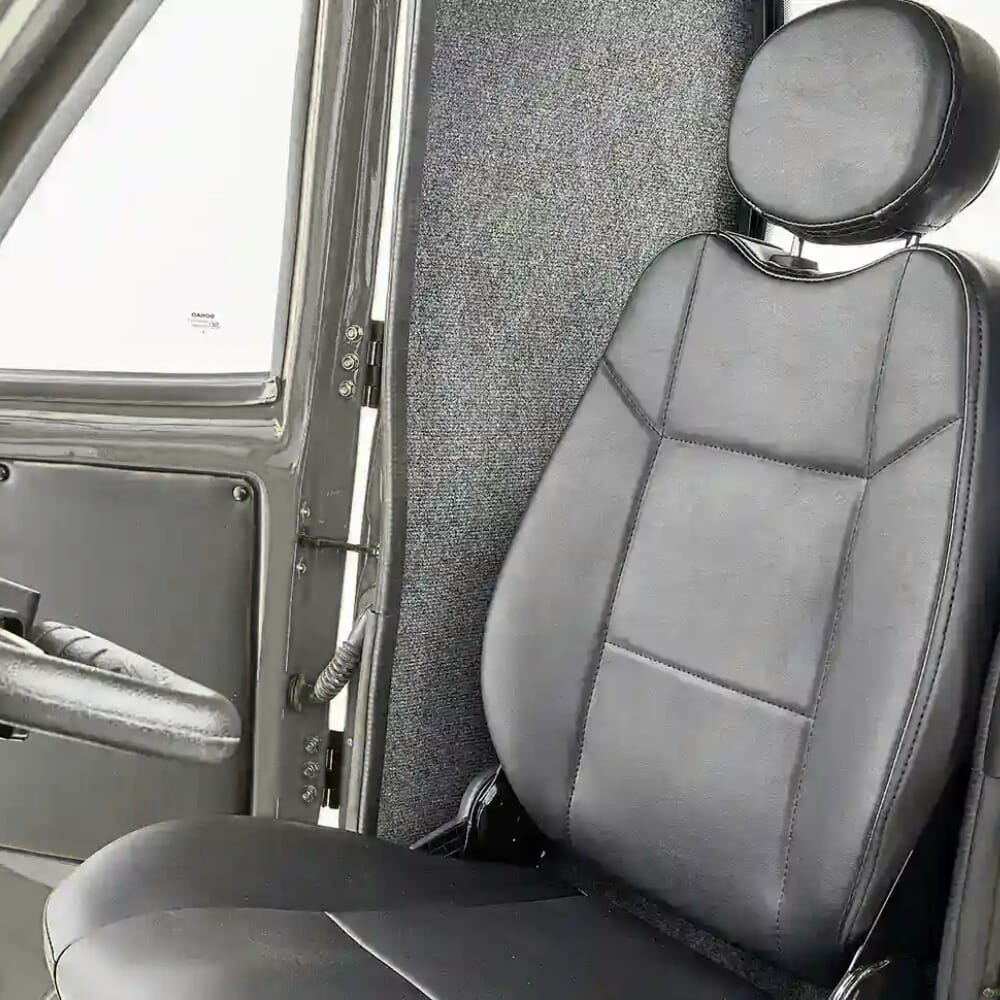 scooterpac cabin car stone grey seat