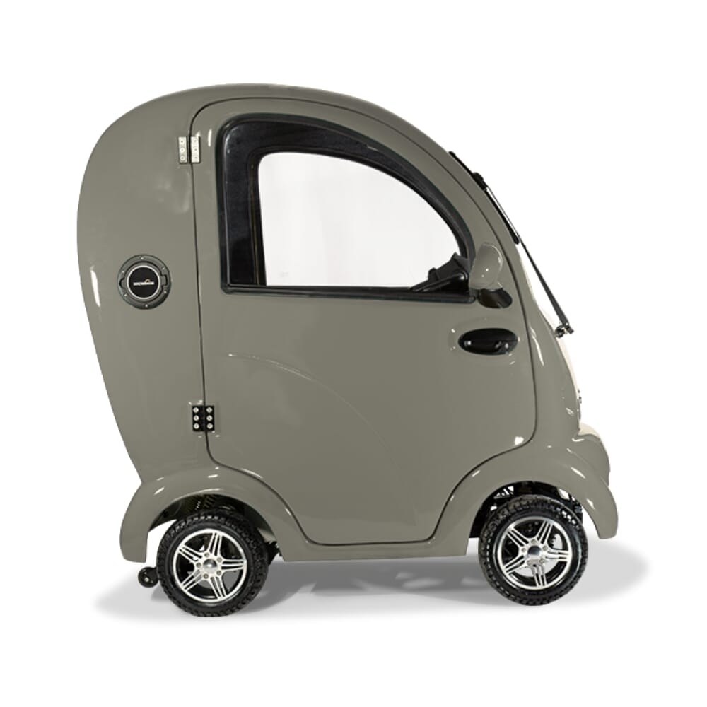 scooterpac cabin car stone grey side
