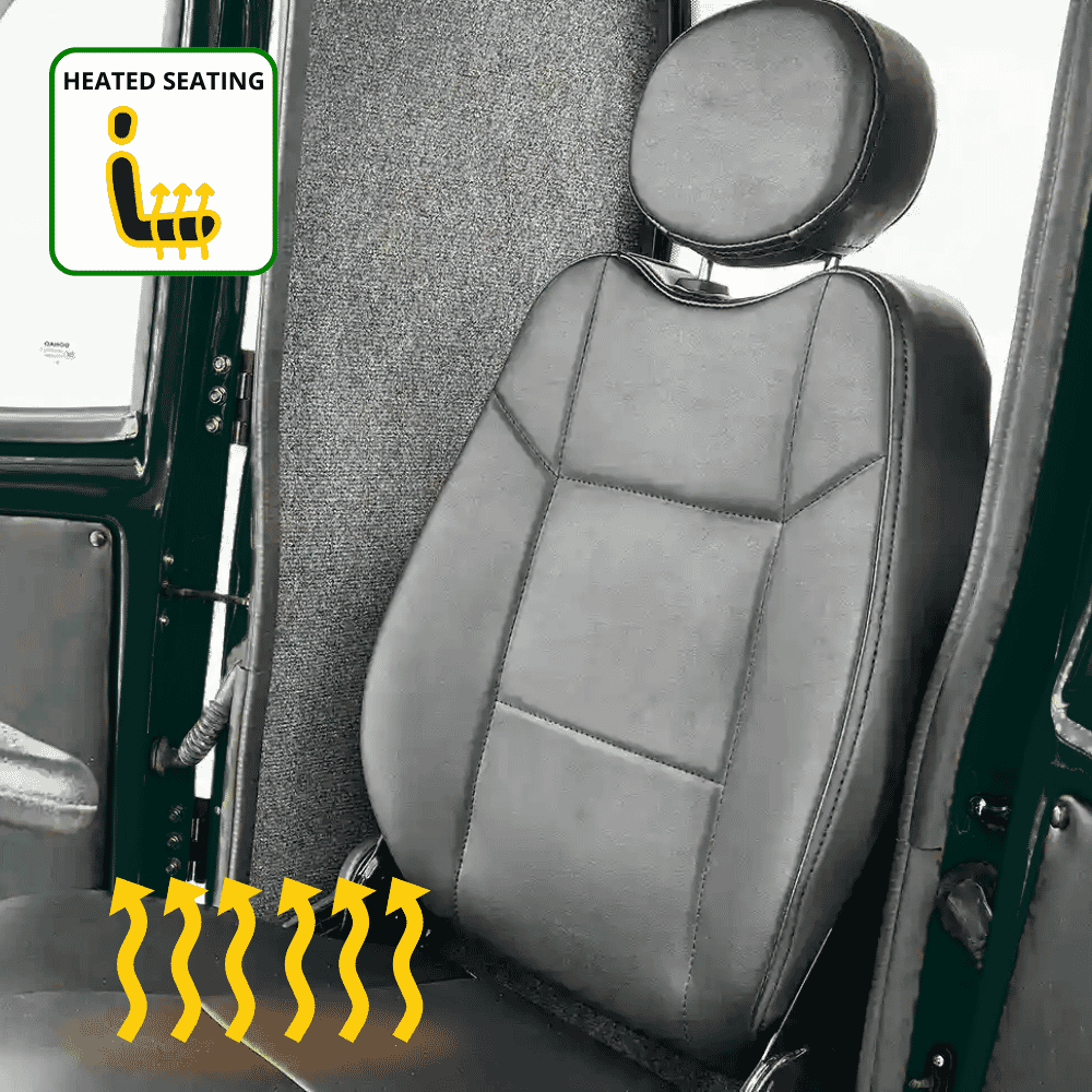 scooterpac deluxe cabin car british racing green heated seats