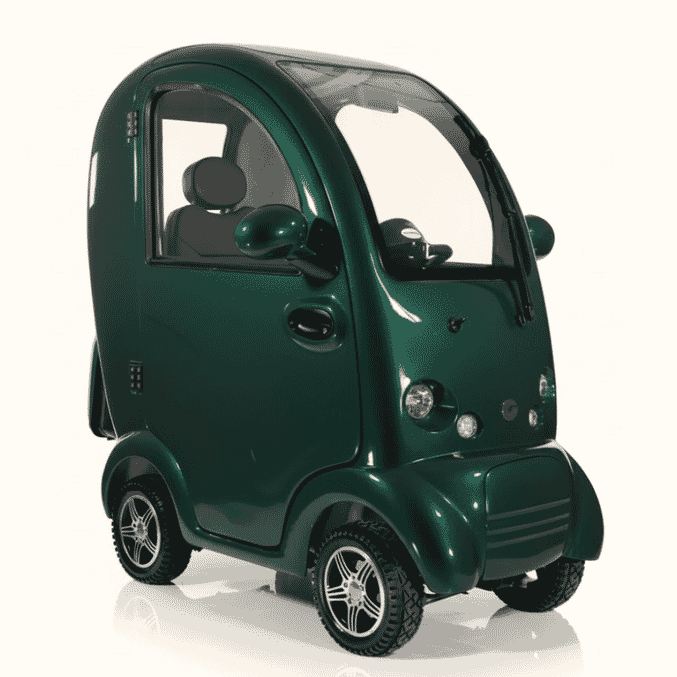 scooterpac deluxe cabin car british racing green