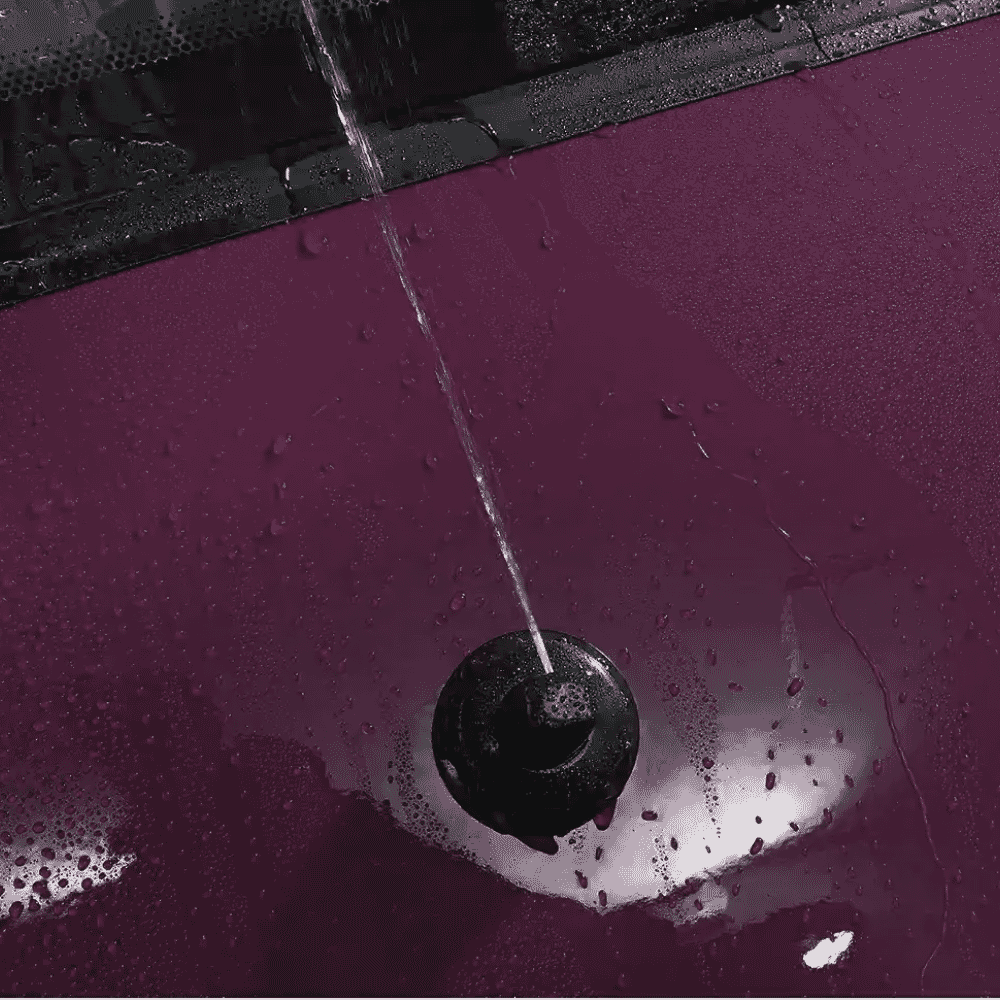 scooterpac deluxe cabin car purple sovereign wiper spray