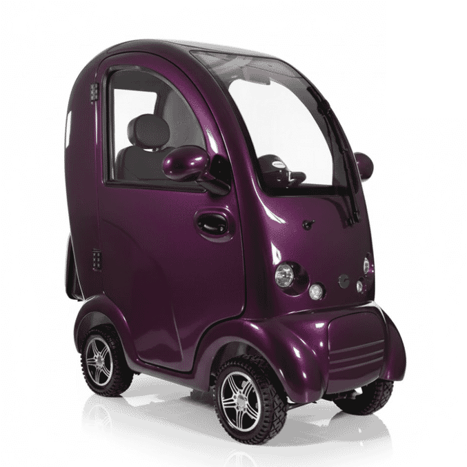 scooterpac deluxe cabin car purple sovereign